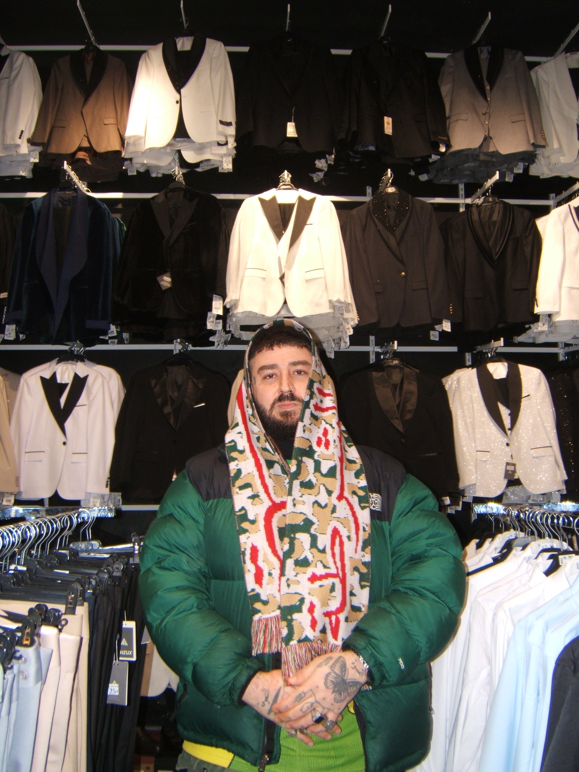 FUCK THE POLICE SCARF – NUR Mode